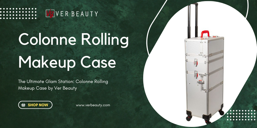 The Ultimate Glam Station: Colonne Rolling Makeup Case by Ver Beauty