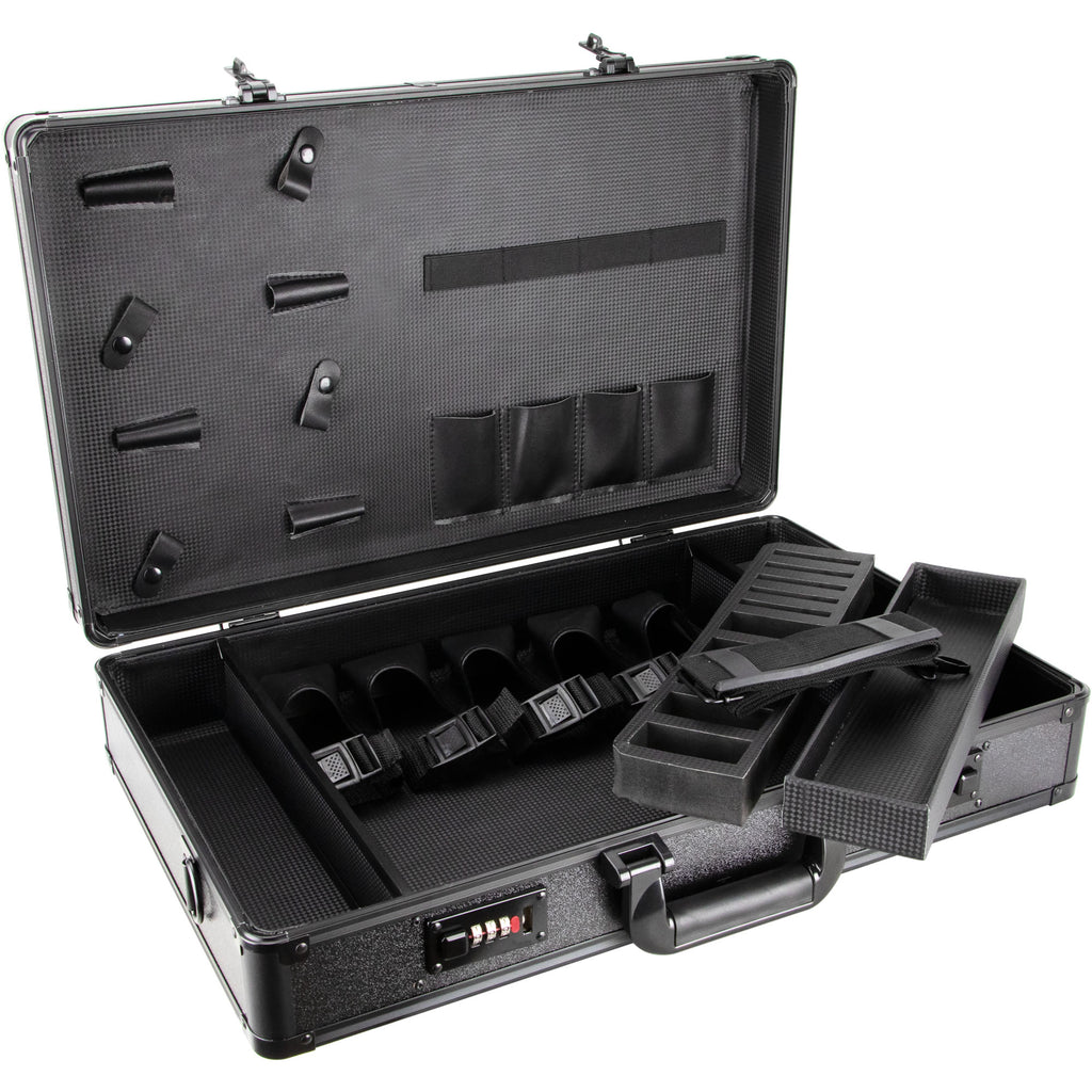 Zanobi Barber Case for Shears, Combs, Scissors, and Clippers by VER Beauty-VBK001X