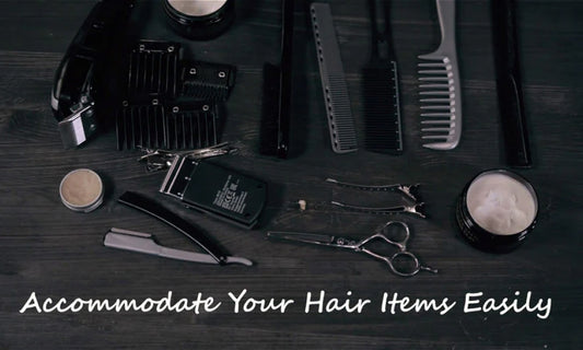 Barber Equipment Carrying Travel Case - Ample storage to accommodate your Hair Items
