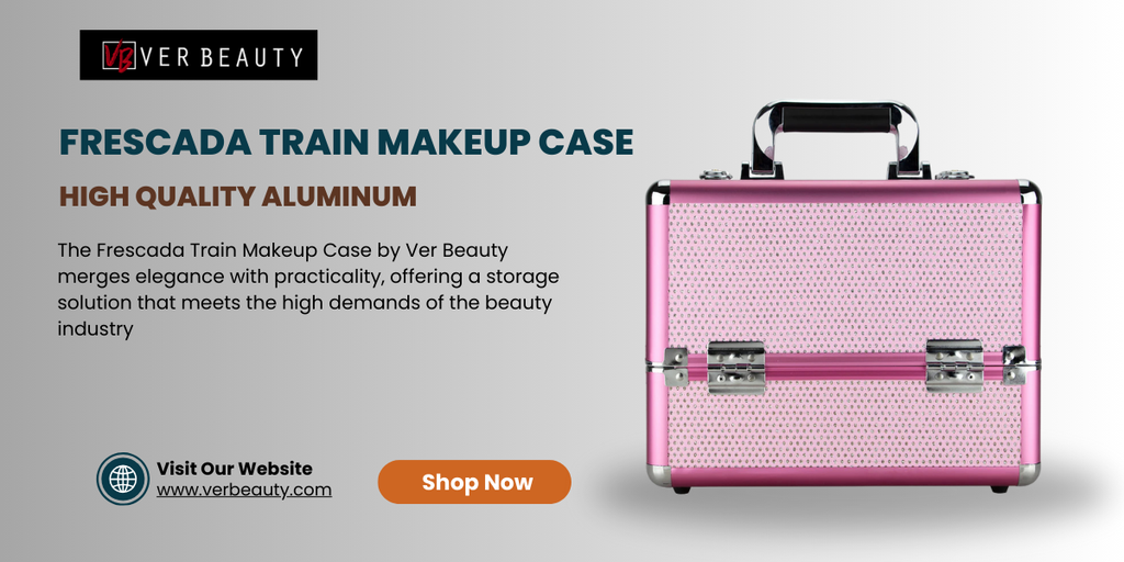 Frescada Train Makeup Case by Ver Beauty: Unleashing Style and Efficiency