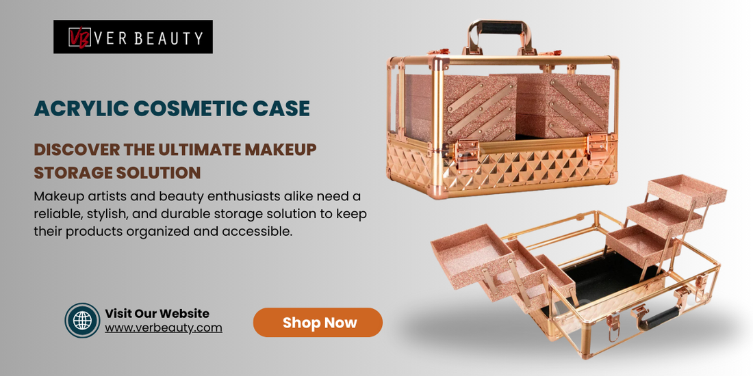 Discover the Ultimate Makeup Storage Solution: Friuli Armored Acrylic Train Case