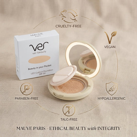 MAUVE Paris LED Cushion Foundation Compact – Light Medium Neutral
