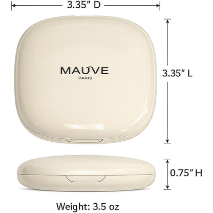 VER Beauty LED Mirror Pressed Powder Compact – Light Medium Neutral
