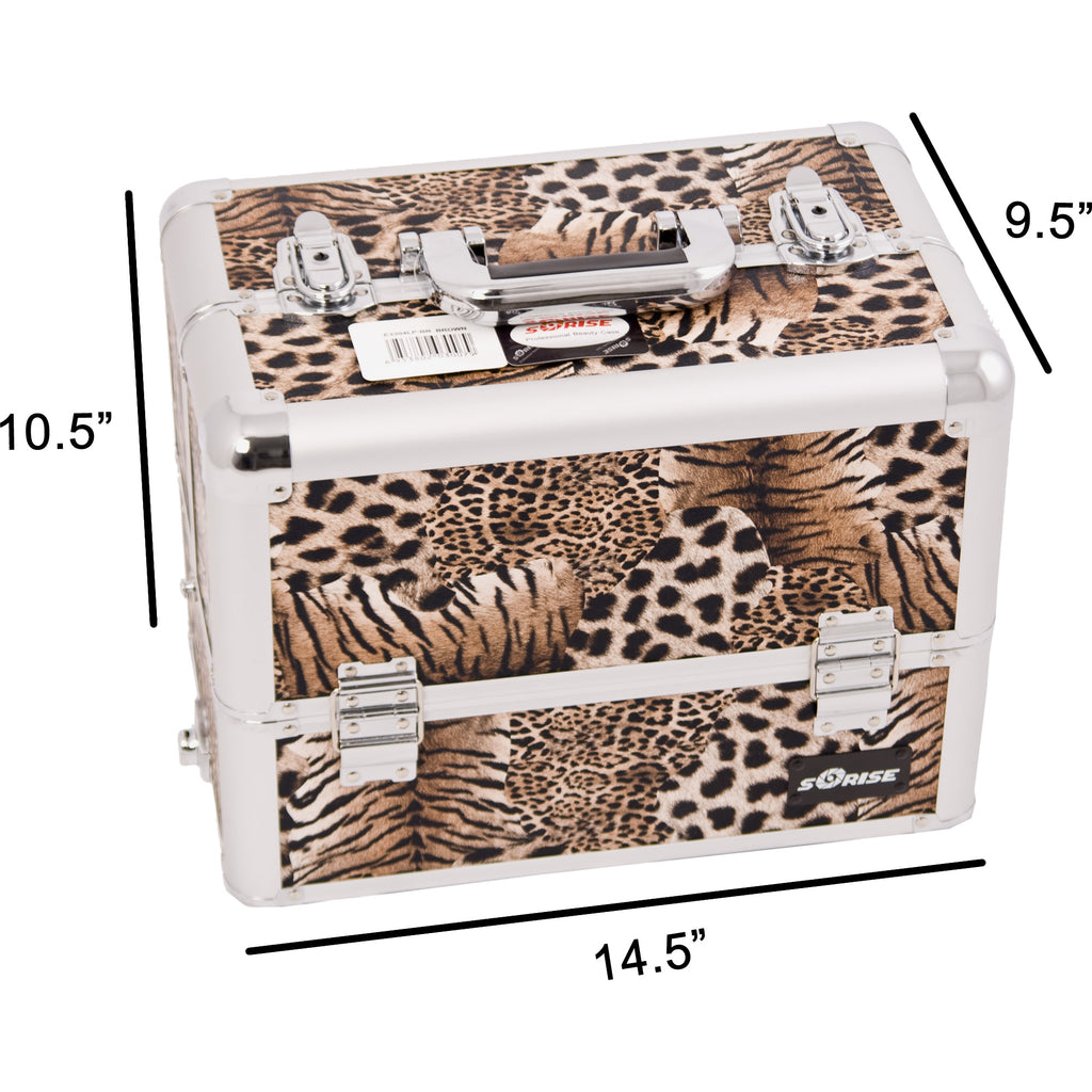 Dona 3-Tier Train Makeup Case by Sunset-E3304