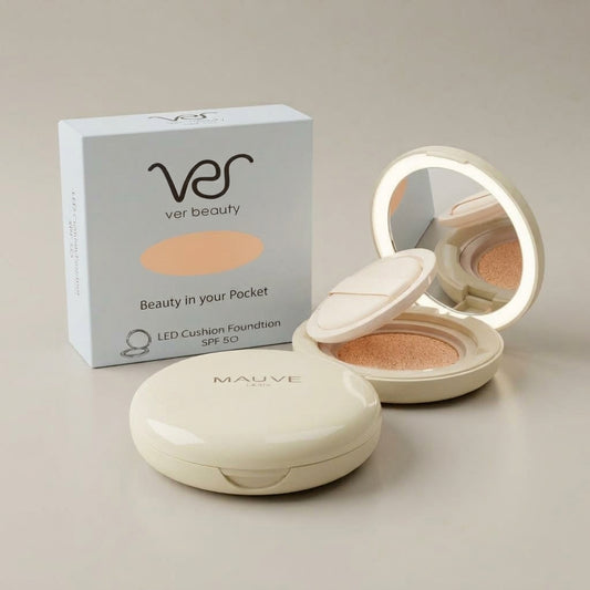 MAUVE Paris LED Cushion Foundation Compact – Intense Medium Neutral