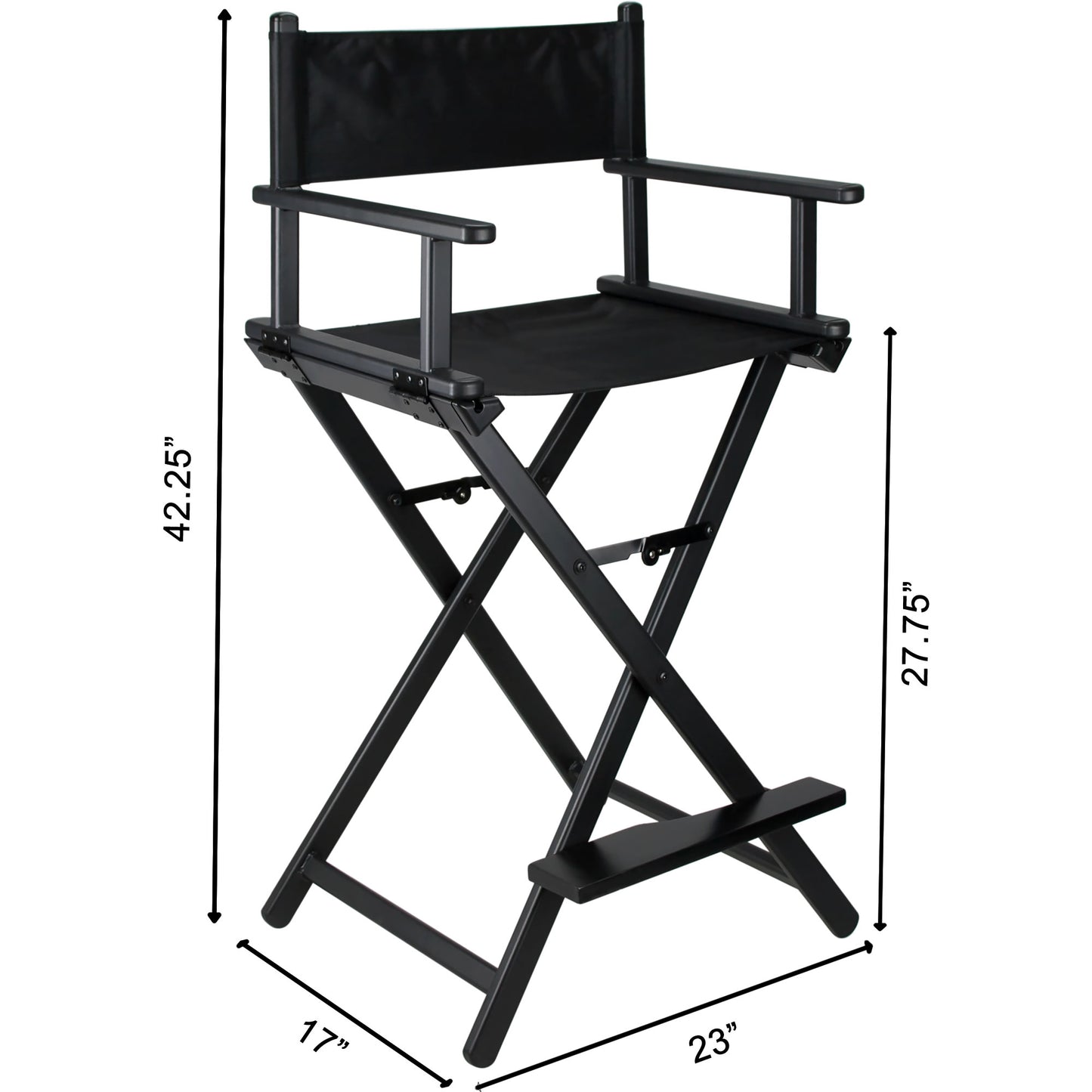 Taddea Aluminum Lightweight Director Chair by Ver Beauty - JMH001
