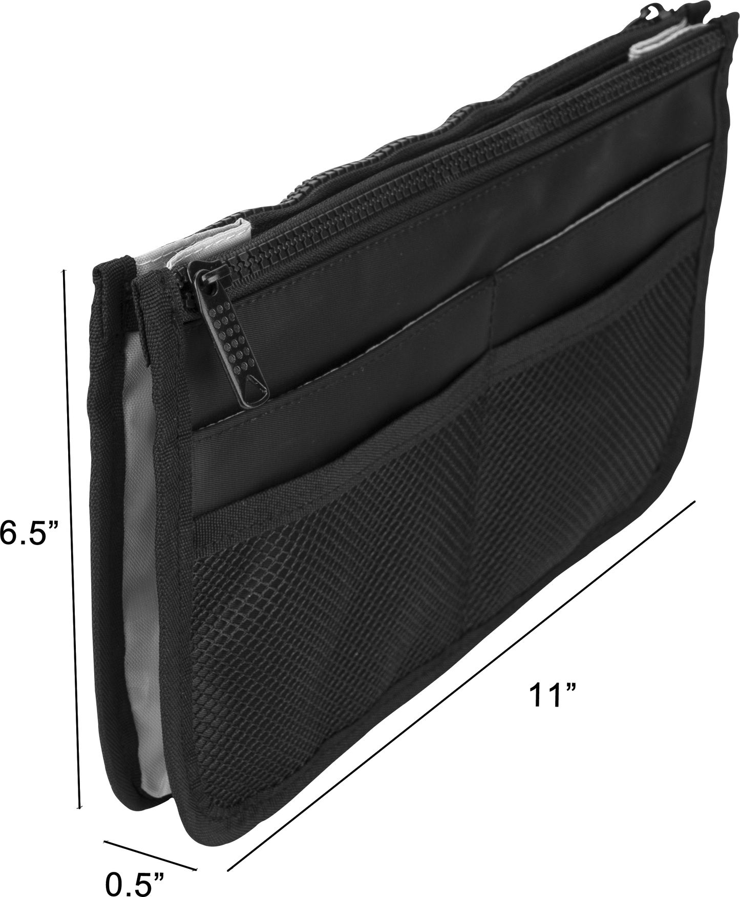 VER Beauty Handbag Organizer Insert – Expandable Multi-Pocket Purse Organizer