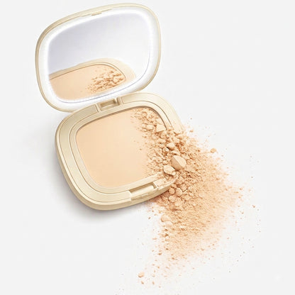 VER Beauty LED Mirror Pressed Powder Compact – Light Medium Neutral