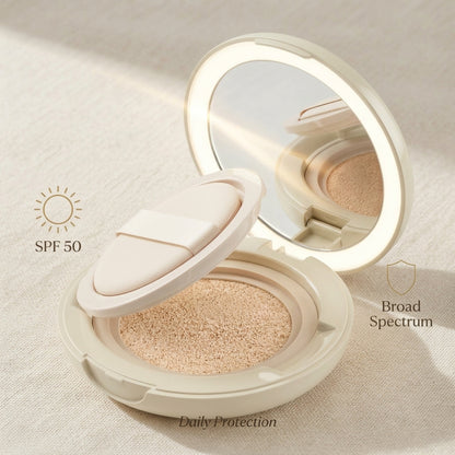 MAUVE Paris LED Cushion Foundation Compact – Light Medium Neutral