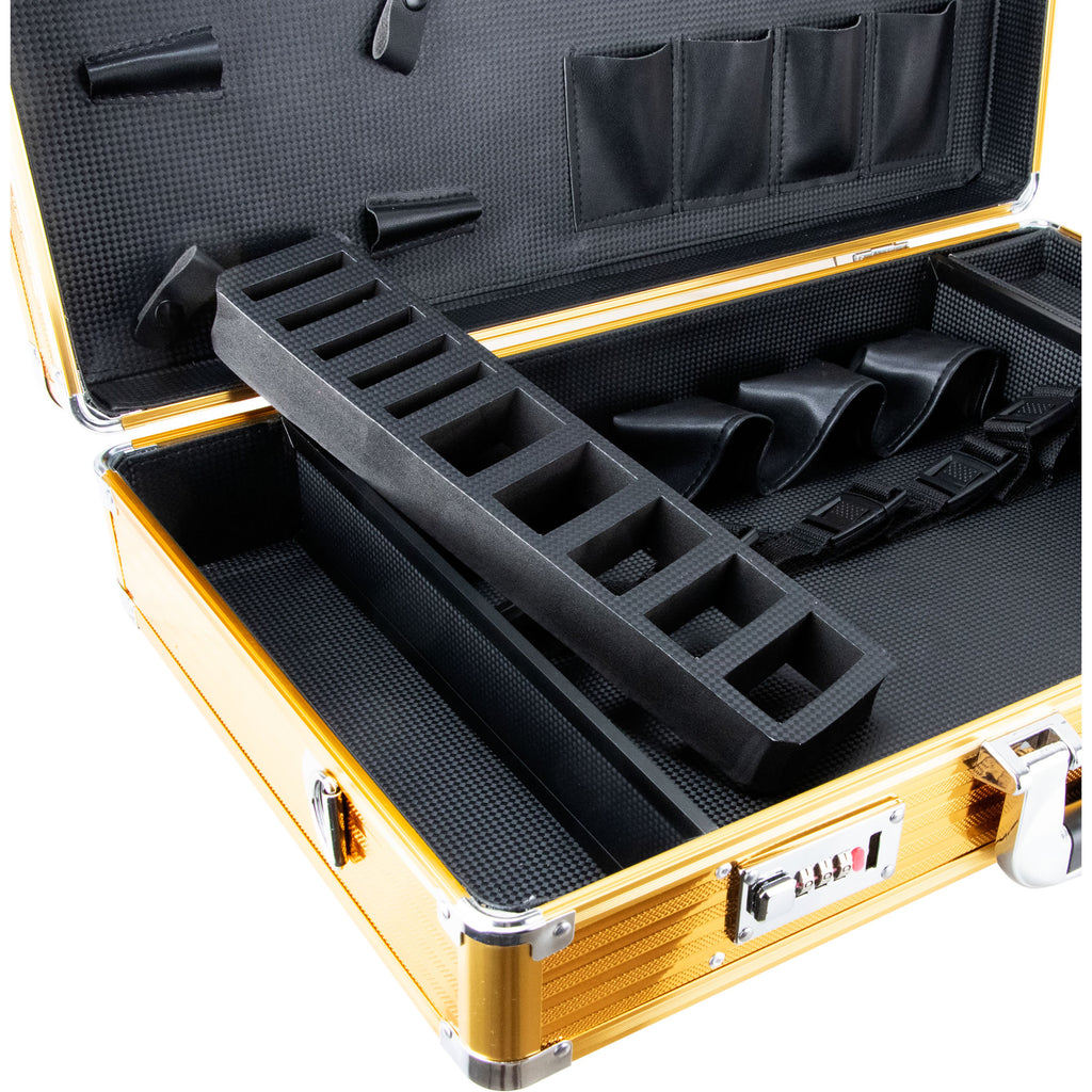 Zanobi Barber Case for Shears, Combs, Scissors, and Clippers by VER Beauty-VBK001X