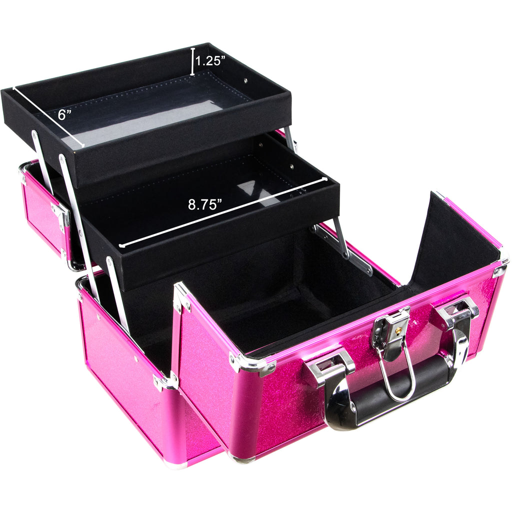 Piazzale Roma Train Makeup Case with Two Trays by Ver Beauty-VK002