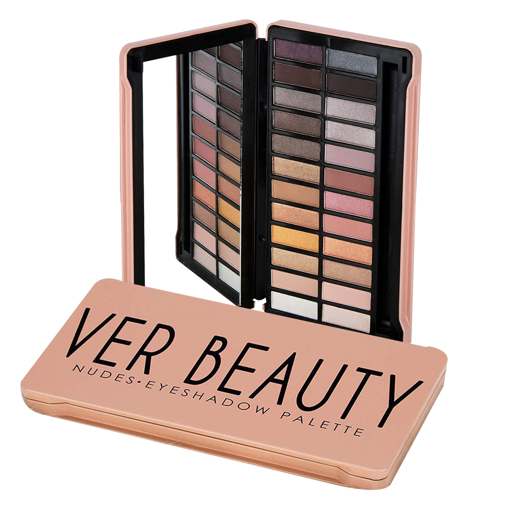 Nude Eyeshadow  Makeup Palette with Brush by Ver Beauty-VMP1411