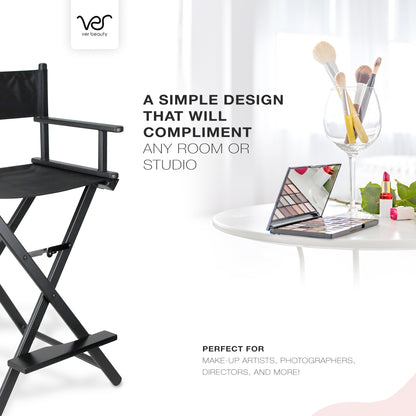 Taddea Aluminum Lightweight Director Chair by Ver Beauty - JMH001