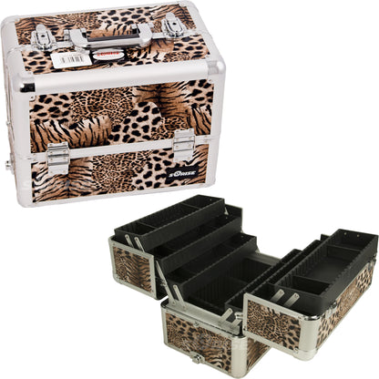 Dona 3-Tier Train Makeup Case by Sunset-E3304