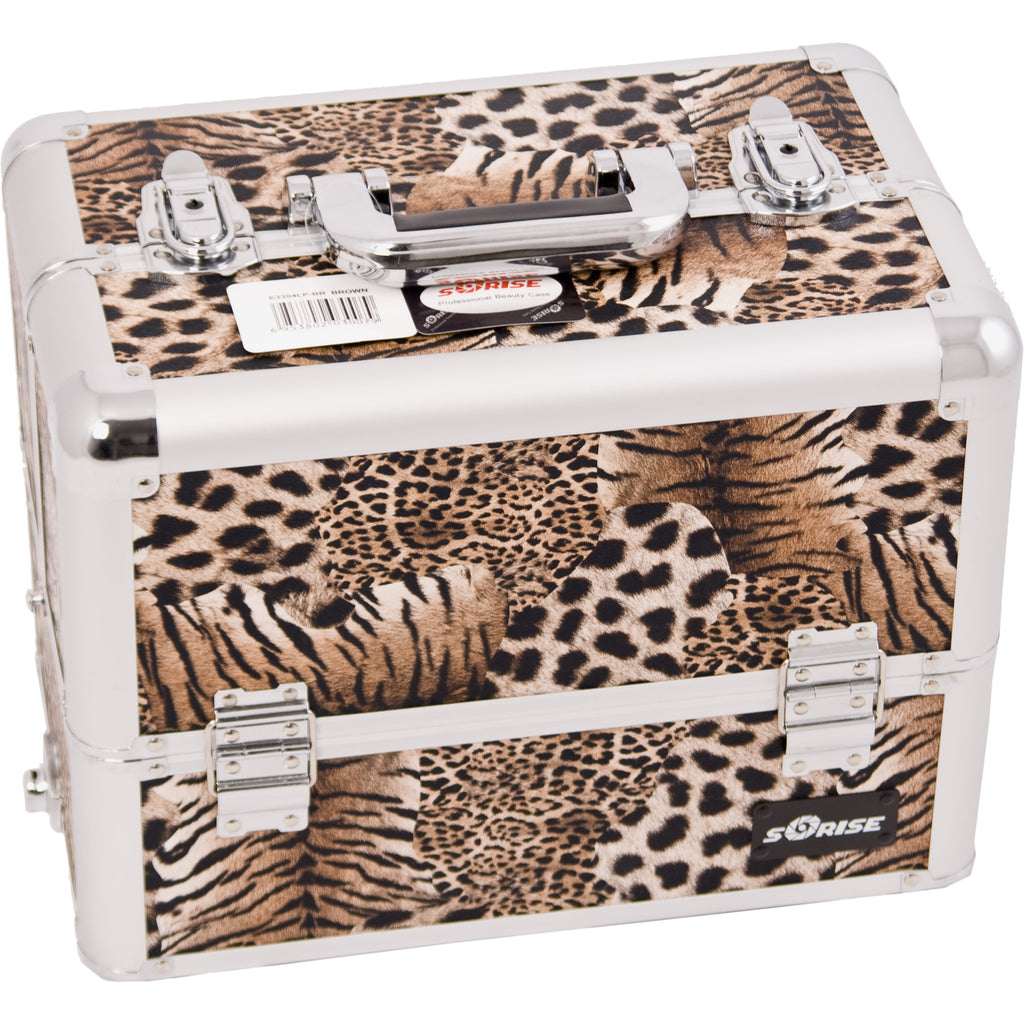 Dona 3-Tier Train Makeup Case by Sunset-E3304