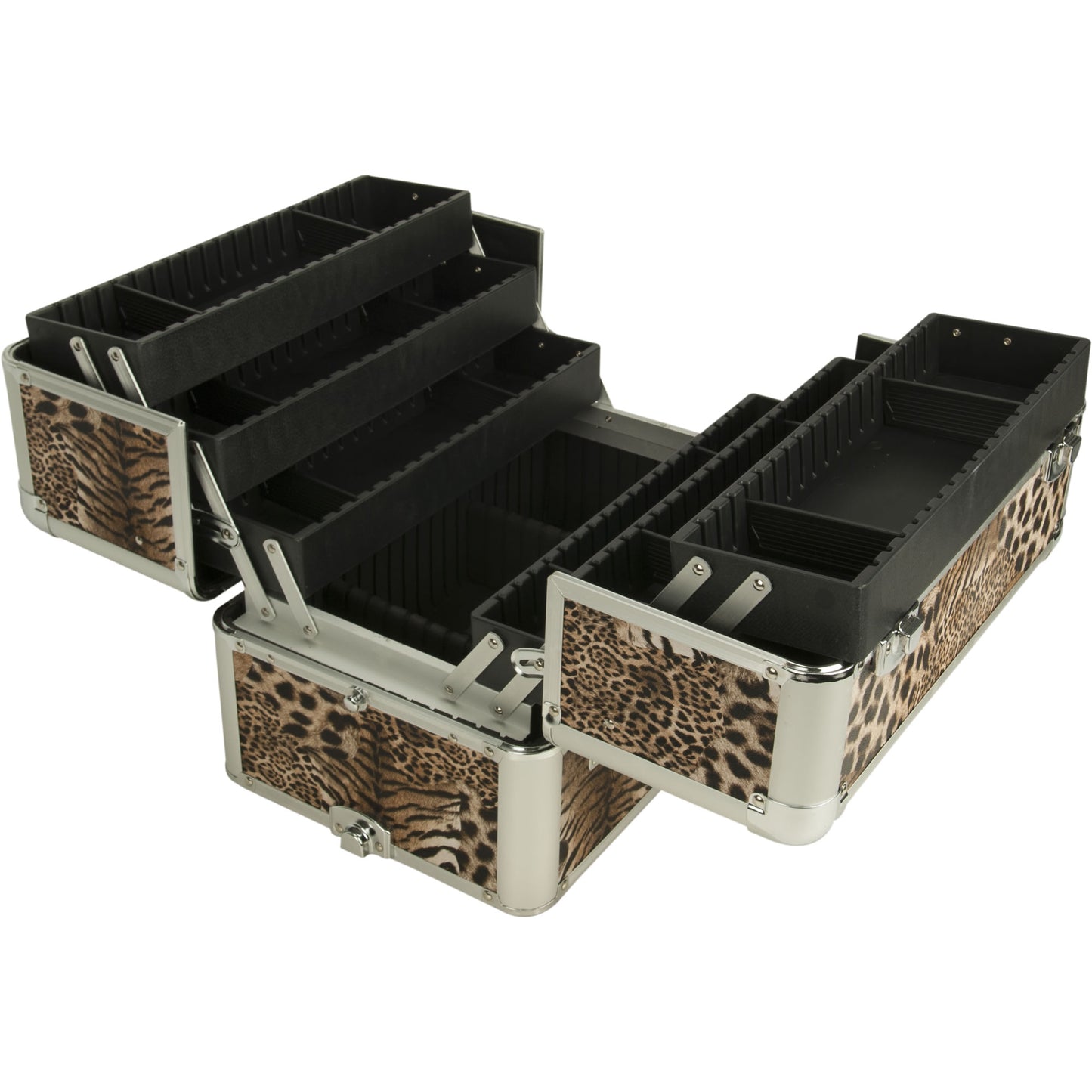 Dona 3-Tier Train Makeup Case by Sunset-E3304
