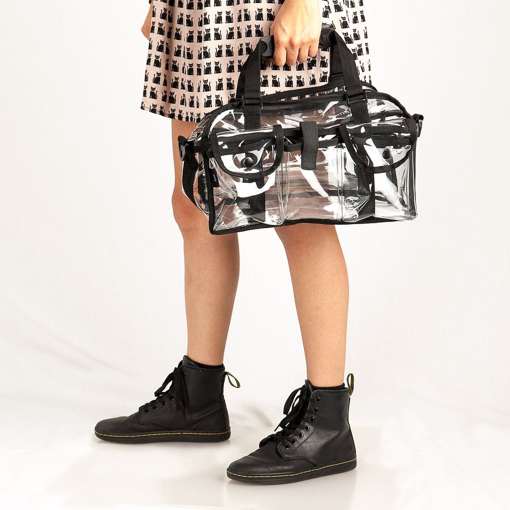 Giardino Clear Makeup Bag by Casemetic-PC04 - eBest Makeup Cases