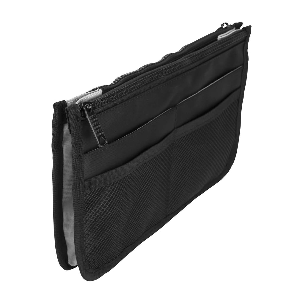 Foscolo Black-Nylon Makeup Bag by Casemetic-PC05 - eBest Makeup Cases