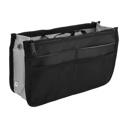 Foscolo Black-Nylon Makeup Bag by Casemetic-PC05 - eBest Makeup Cases