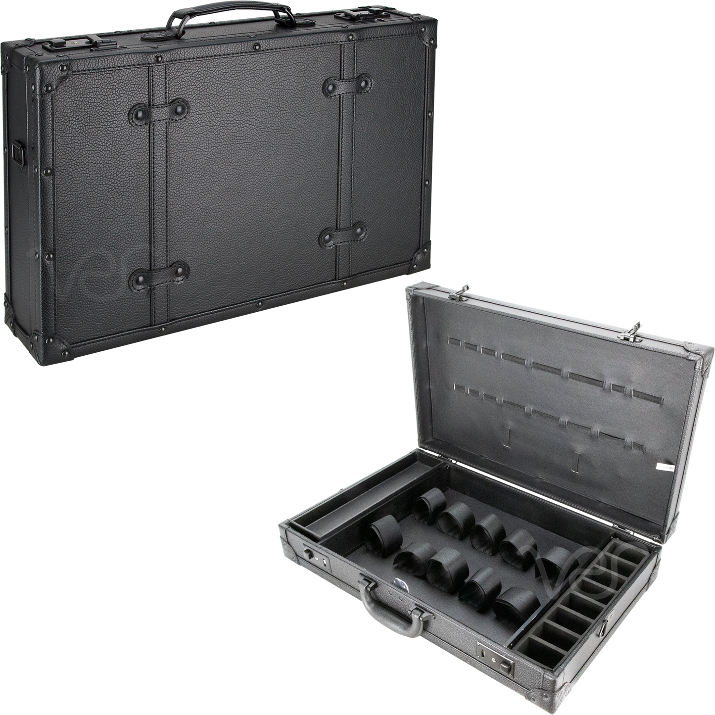Renier Professional Barber Case Organizer by Ver Beauty-VBK006 - eBest Makeup Cases