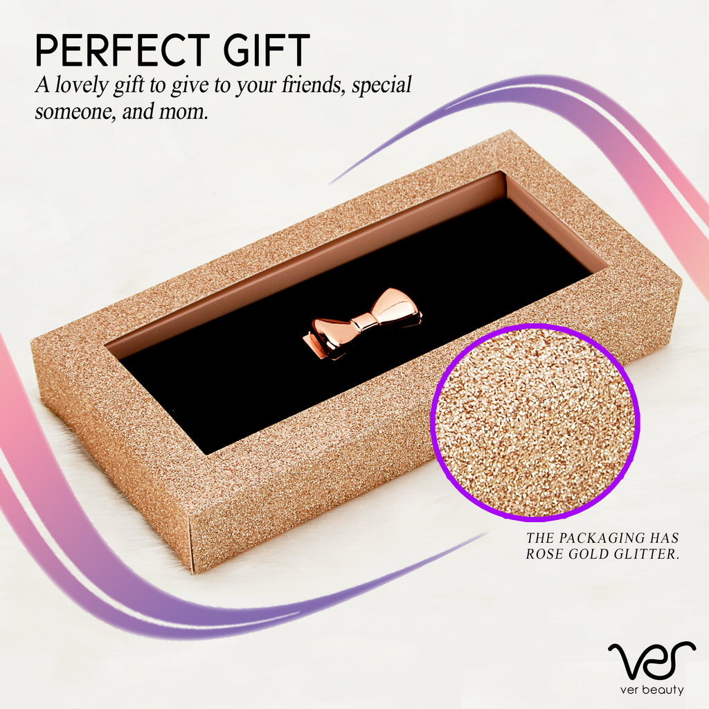 14 Colors Eyeshadow Palette in Rose Gold Bow by Ver Beauty-VMP1417