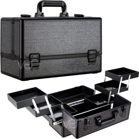 Vicolo Train Makeup Case by Ver Beauty-VP002 - eBest Makeup Cases