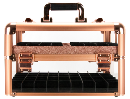 Soprano 3.8mm Armored Acrylic Nail/Makeup Case Organizer by Ver Beauty-VP014 - eBest Makeup Cases