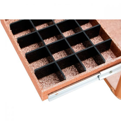 Soprano 3.8mm Armored Acrylic Nail/Makeup Case Organizer by Ver Beauty-VP014 - eBest Makeup Cases