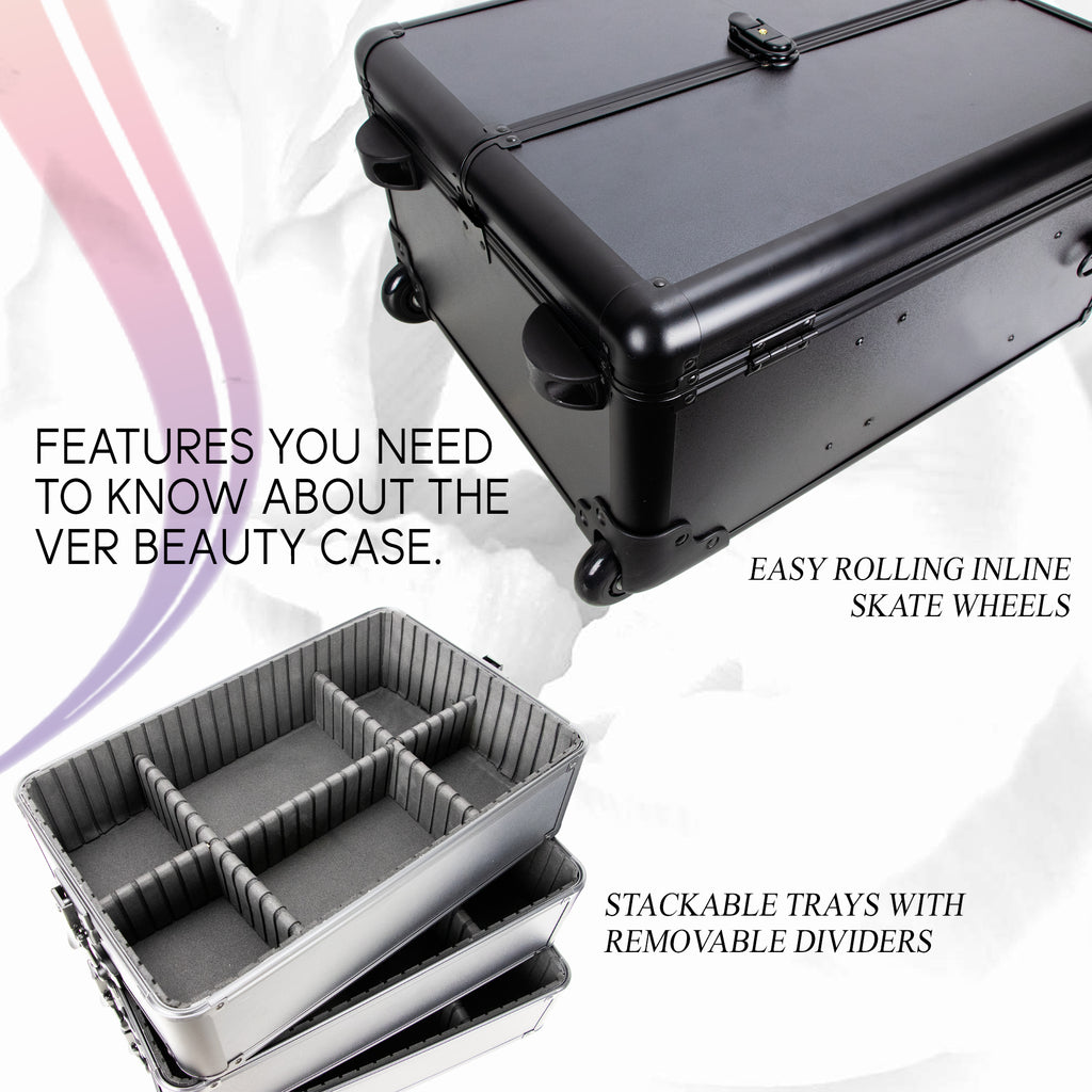 Colonne Rolling Makeup Case by VER Beauty - VT007