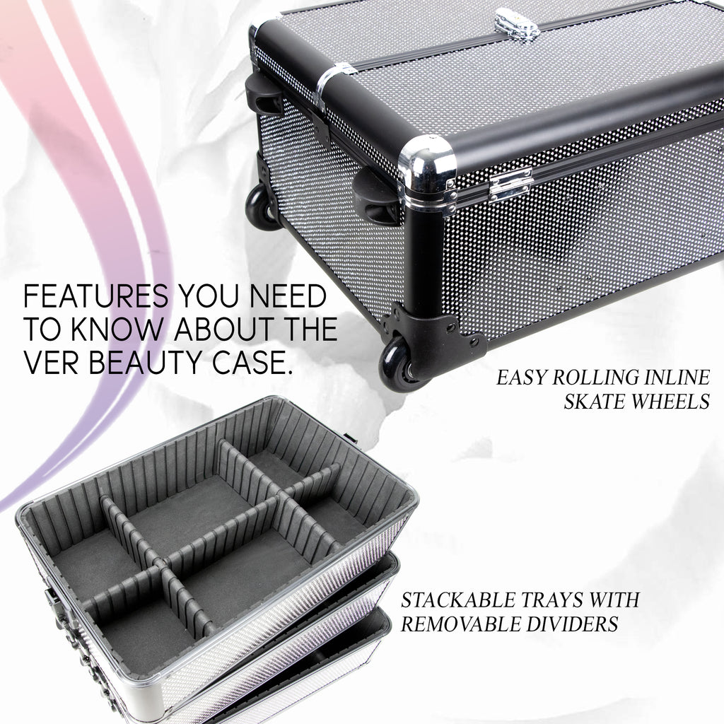 Colonne Rolling Makeup Case by VER Beauty - VT007