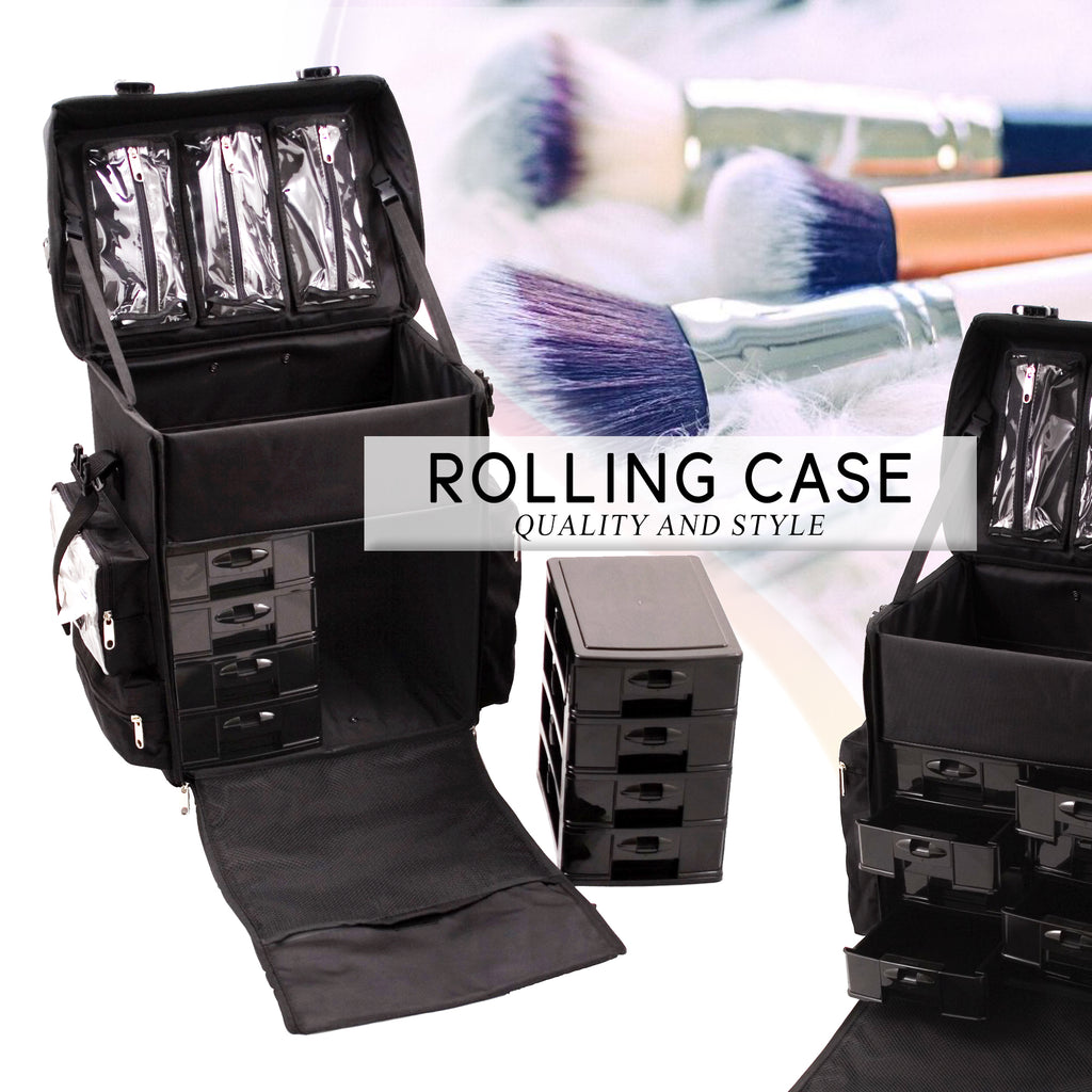 La Croce Soft-Sided Rolling Makeup Case by Ver Beauty-VT010