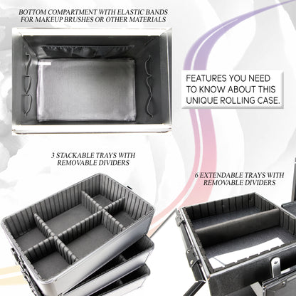 Della Chiesa Rolling Makeup Case by Ver Beauty