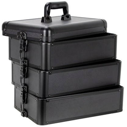 Della Chiesa Rolling Makeup Case by Ver Beauty - eBest Makeup Cases
