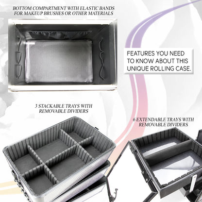 Della Chiesa Rolling Makeup Case by Ver Beauty